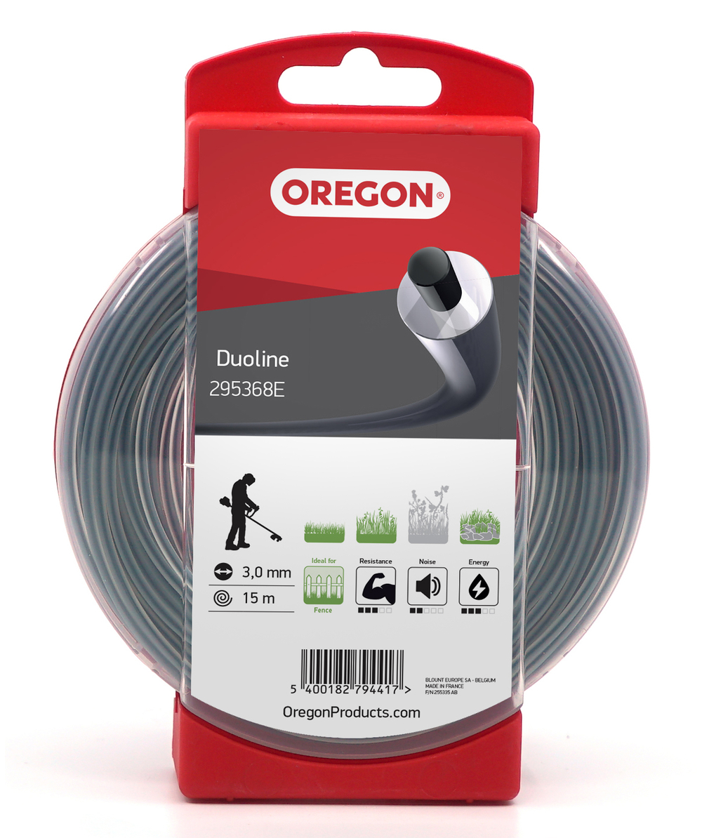 Oregon Duoline trimmer- en maaierdraden, Diameter 3,0 mm, 295368E-00